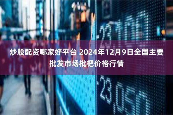 炒股配资哪家好平台 2024年12月9日全国主要批发市场枇杷价格行情