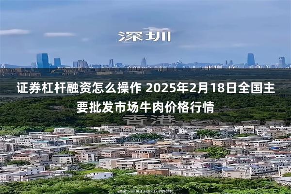 证券杠杆融资怎么操作 2025年2月18日全国主要批发市场牛肉价格行情